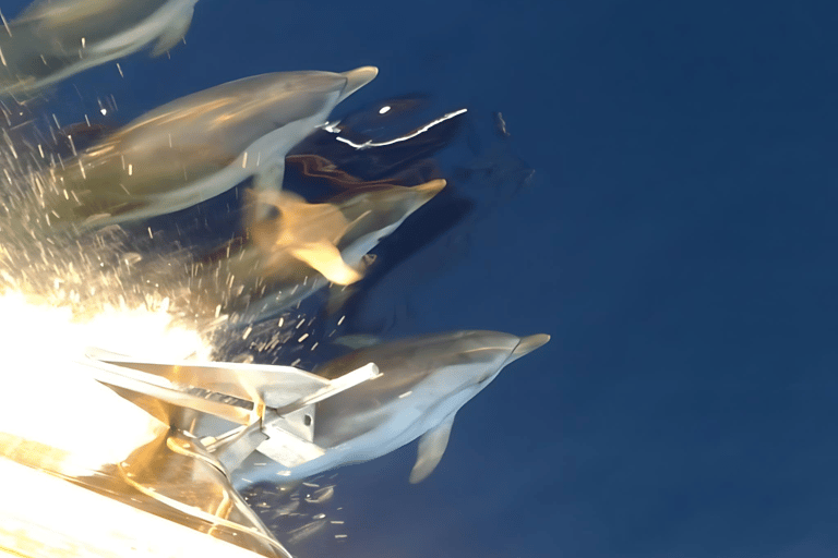 Catânia: Passeio de barco com aperitivo, prosecco e mergulho com snorkel