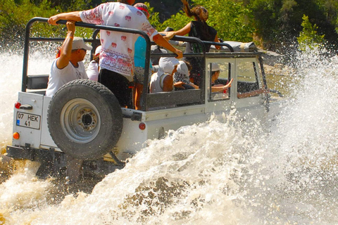 Bodrum: Off-Road Jeep Safari Tour with Lunch and Swimming Jeep Safari with Pickup from Bodrum Center Hotels