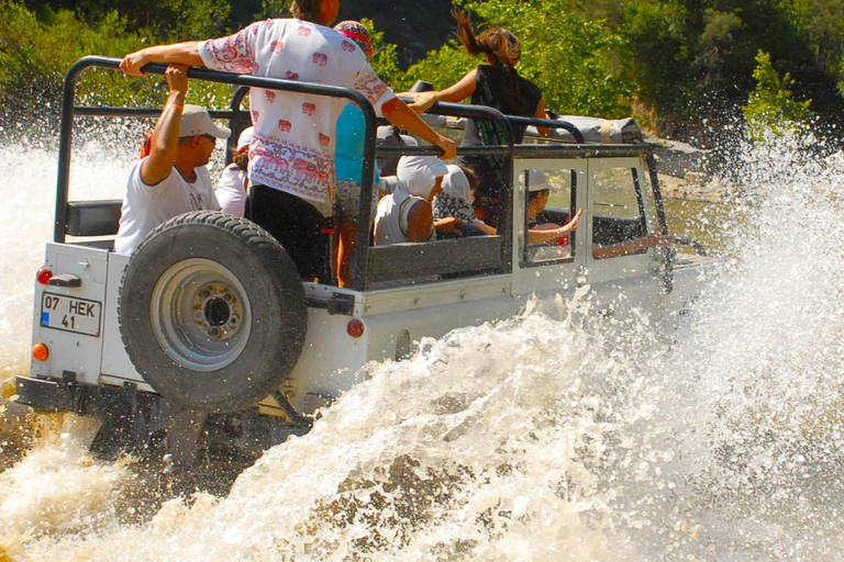Bodrum: Off-Road Jeep Safari Tour with Lunch and Swimming Jeep Safari with Pickup from Bodrum Center Hotels