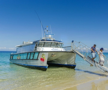 Au départ de Rosslyn : excursion en bateau sur l'île de Keppel avec déjeuner