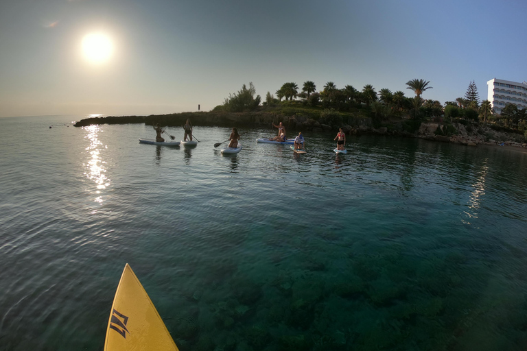 Ayia Napa: Sea Caves or Blue Lagoon SUP/Kayak Tour Ayia Napa: Sea Caves or Blue Lagoon Kayak Tour