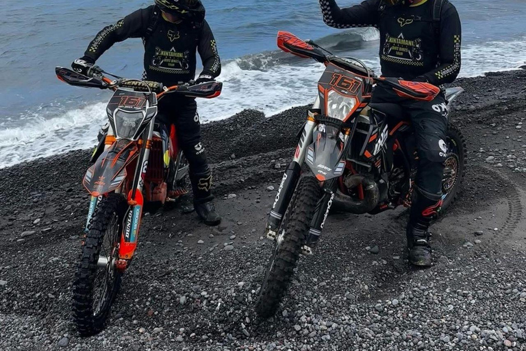 Bali: Mount Batur Custom Dirt Bike Tours Bali: Pine Forest, Black Sand & Lava Dirt Bike KLX BF 150