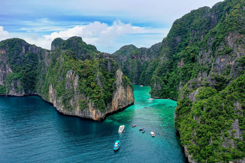 Phi Phi Island Övernattningspaket 2dagar,1natt och aktiviteter