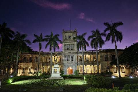 Honolulu: Nocna wycieczka piesza w centrum miasta z duchami