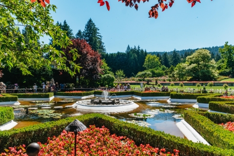 Depuis Vancouver : Victoria et les jardins Butchart