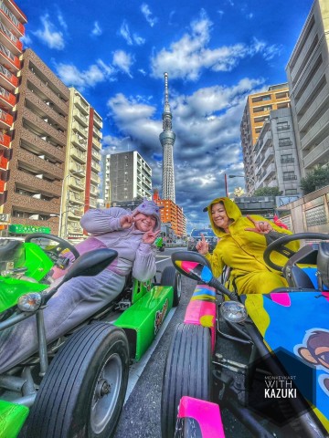 Visit Tokyo Asakusa and Skytree Go-Kart Tour and Photo Shoot in Harajuku