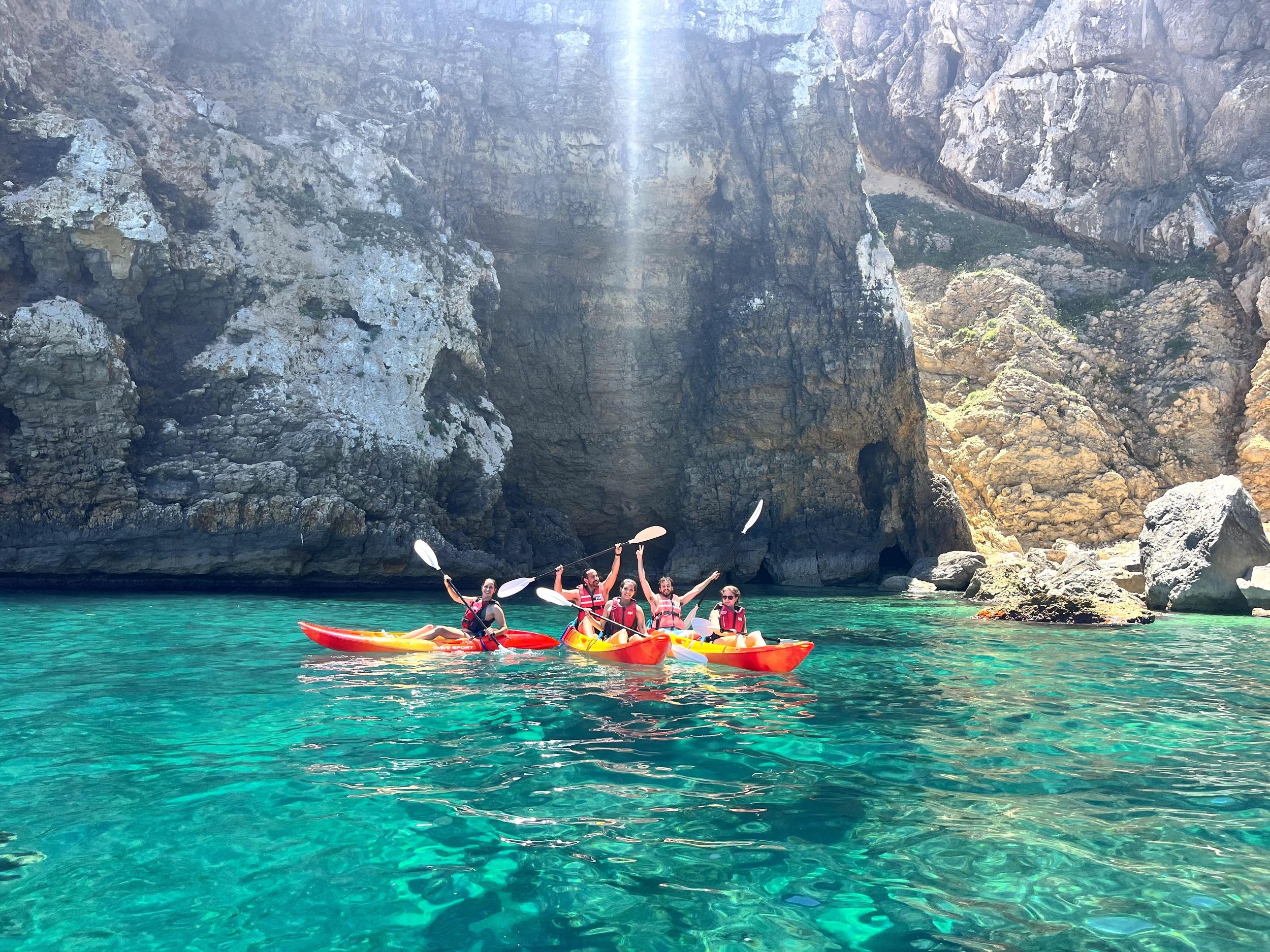 KAYAKVERMIETUNG OHNE GUIDE in Jávea/Xabia