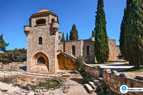 Rhodes: Filerimos & Valley of the Butterflies & Wine Tasting Tour With Pick up From FALIRAKI & KALLITHEA