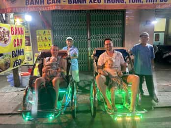 Nha Trang After Dark by Cyclo (Pedicab)