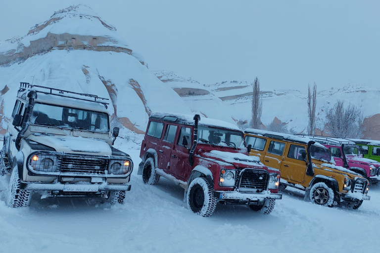 Cappadocië: jeepsafaritour met opties voor zonsopgang of zonsondergangZonsondergang Tour