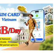 Vietnam: SIM Card & eSIM With Mobile Data 5GB/Day