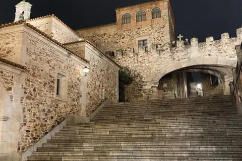 Cáceres: A Night Tour of Mysteries and Enigmas Evening tour of the mysteries and enigmas of Cáceres
