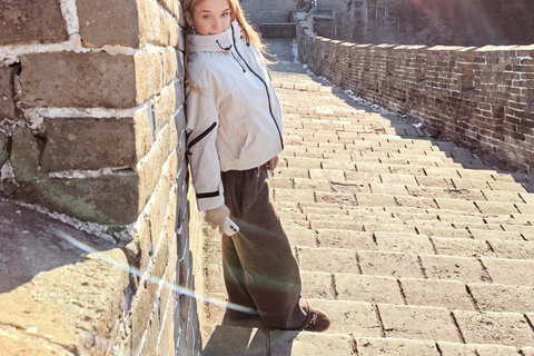 Beijing: Mutianyu Great Wall Private Tour+Dumpling Lunch Private Car with English-Speaking Tourguide
