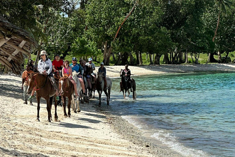 Vanuatu: Blue Lagoon, Horse Riding, and Etmat Beach Tour