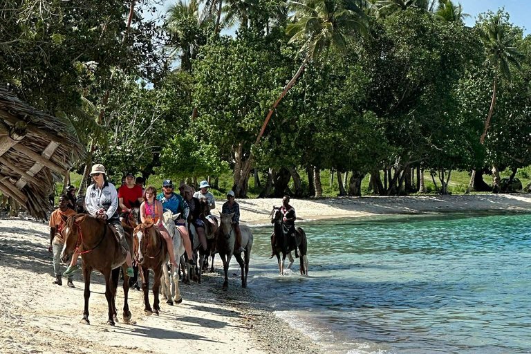 Vanuatu: Blue Lagoon, Horse Riding, and Etmat Beach Tour