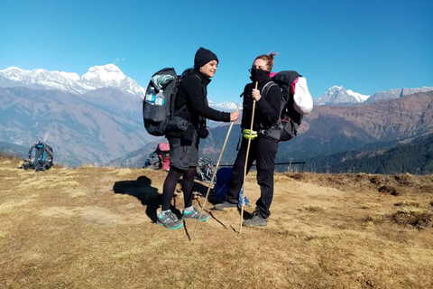 Von Kathmandu aus: 15 Tage Annapurna Circuit mit Poon Hill Trek