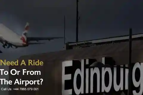 Edinburgh luchthaventransfer van of naar het stadscentrum
