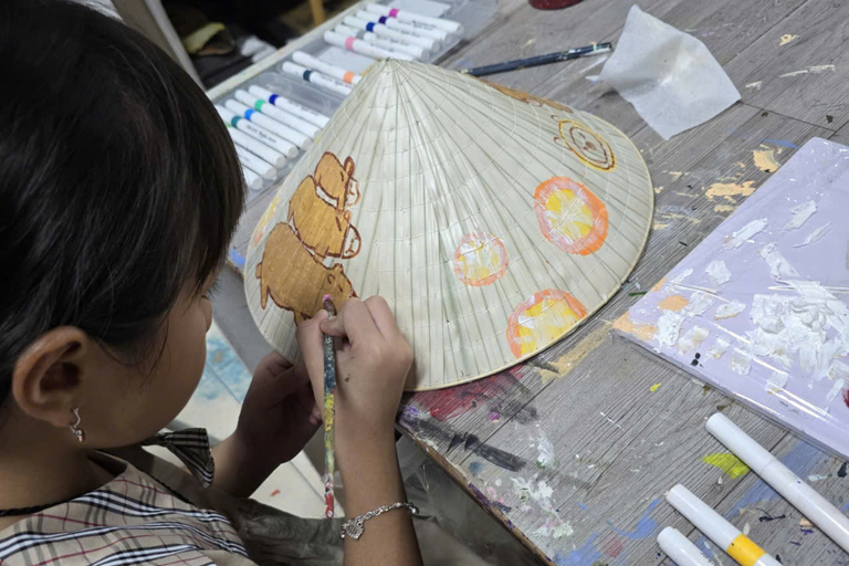 Ho Chi Minh City: Conical Hat Painting Workshop