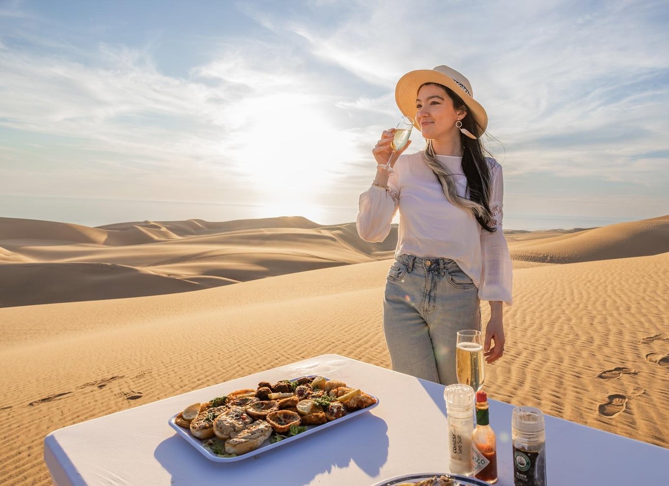 Walvis Bay: 4x4 ørkenudflugt til Sandwich Harbour Bay
