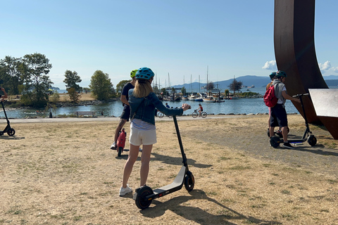 Squamish EUC &amp; E-Scooters beginner tour (Vancouver Transfer)