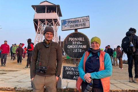 Pokhara : 2 jours de randonnée à Poon Hill avec vue sur le lever du soleil