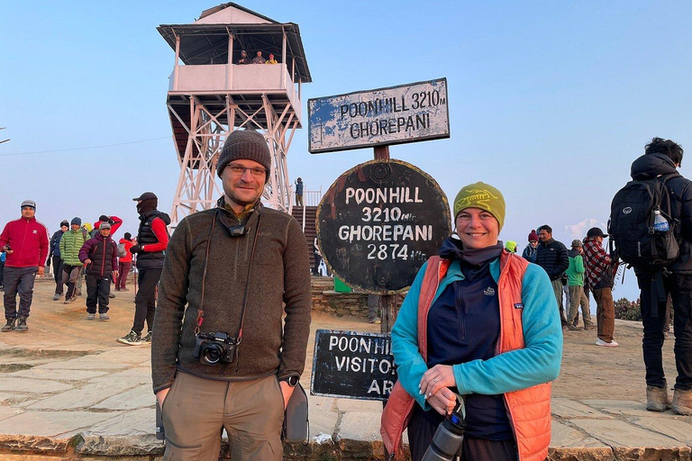 Pokhara : 2 jours de randonnée à Poon Hill avec vue sur le lever du soleil