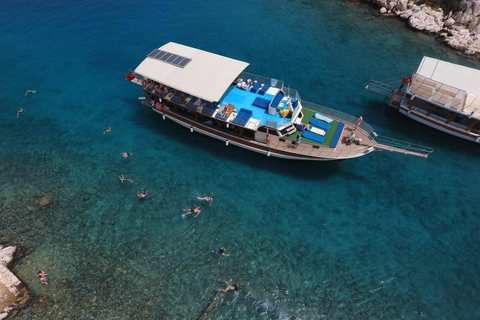 Kaş: Kekova Boat Tour with Simena Village & Lunch