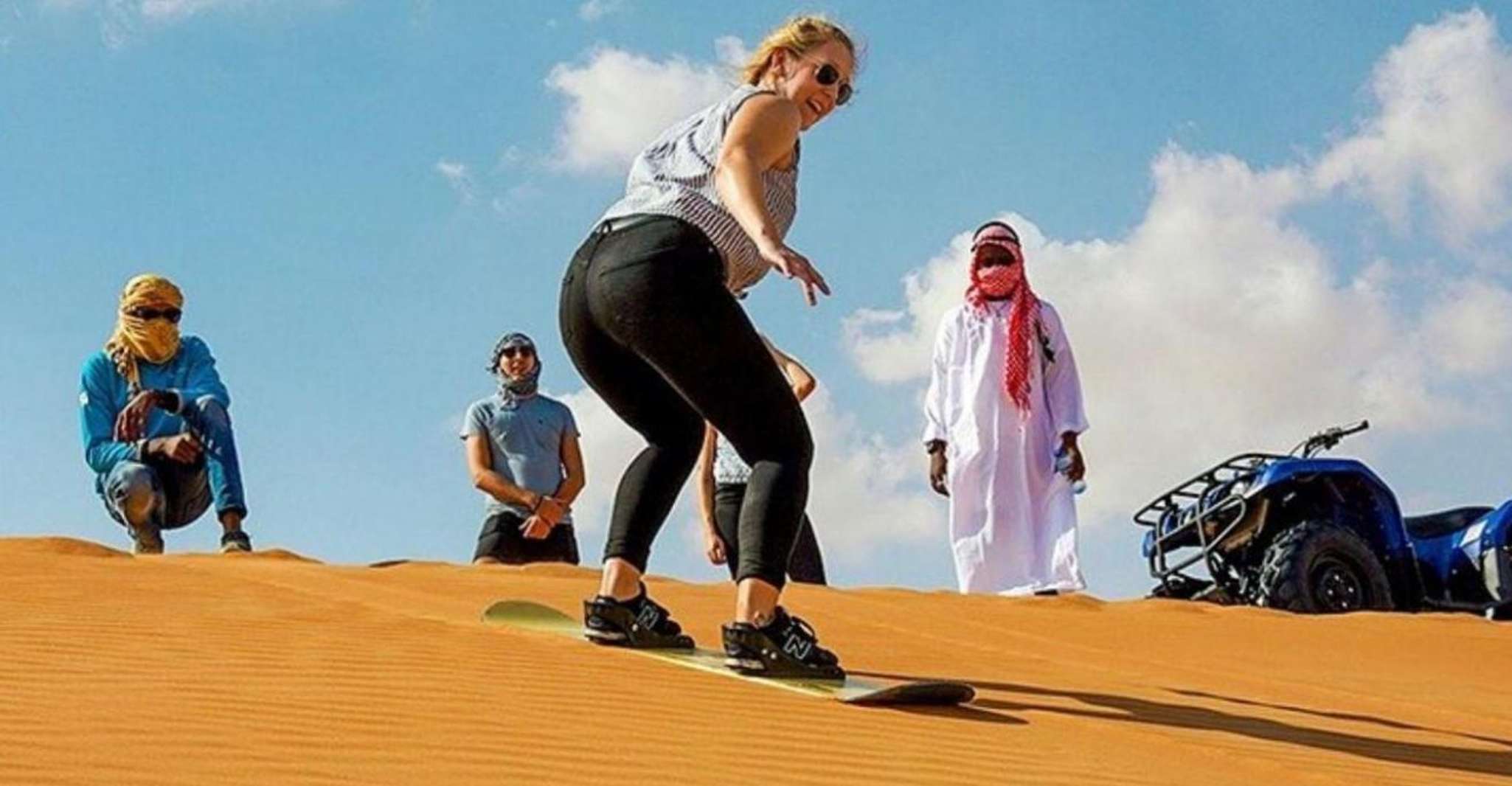 Doha: ATV Quad Bike and Buggy Desert Safari with Camel Ride photo 7