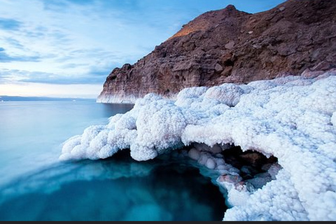 Jordan Private Day Tour: Pink Lake, Crystal Beach &Dead Sea Transportation Only