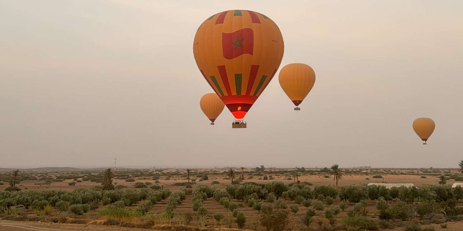 Marrakech: Hot Air Balloon Flight with Berber Breakfast