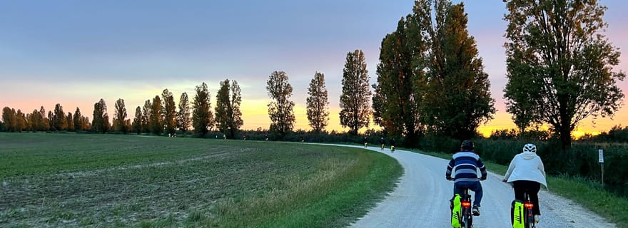 Treviso-Jesolo : Excursion à vélo le long de la piste cyclable du Sile avec retour en bus