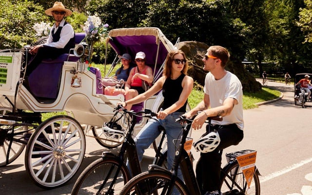 Central Park Bike Tour avec d&#039;authentiques vélos hollandais !