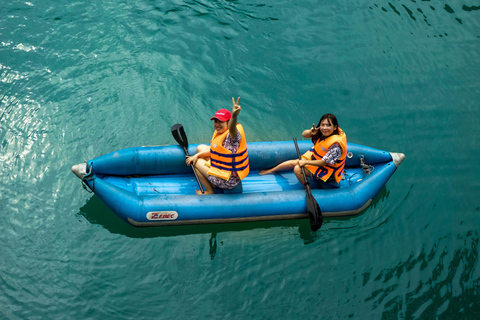 Phong Nha: Zipline Dark Cave & Paradise Cave Exploration Option 4: Full Adventure Experience - Drop-off in Hue