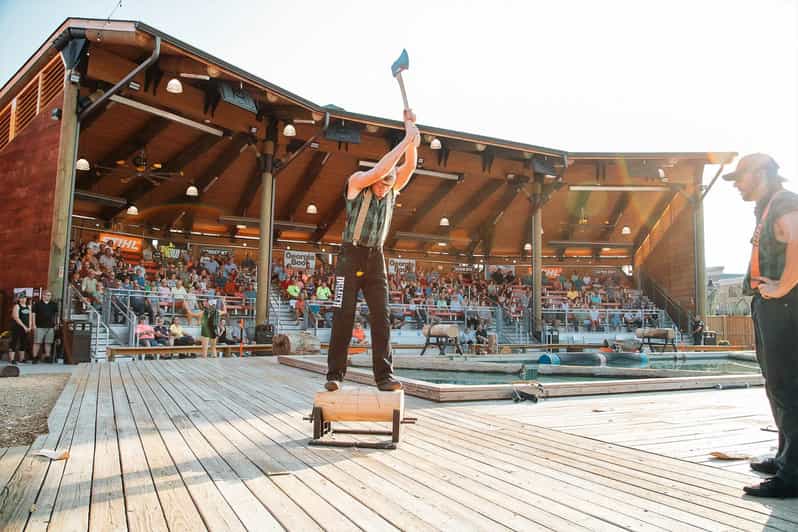 Pigeon Tickets to Paula Deen's Lumberjack Feud Show GetYourGuide