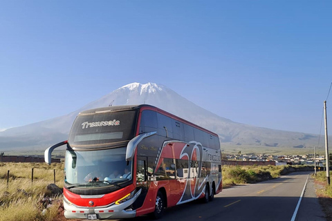 Depuis Cusco : Bus direct Cusco - CopacabanaDepuis Cusco : Bus direct Cusco - Copacabana 1° 1er étage