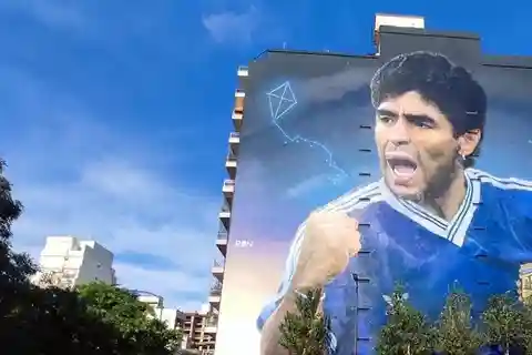Argentijnse Voetballegendes Graffiti Tour: Messi & Maradona