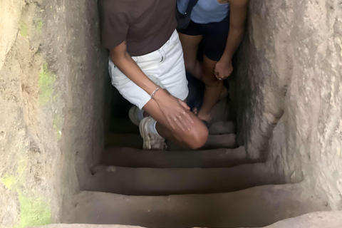 HCMC: Cu Chi Tunnels, Black Virgin Mountain & Cao Dai Temple Cu Chi Tunnels: Half Day Tour by Premium Van max 11