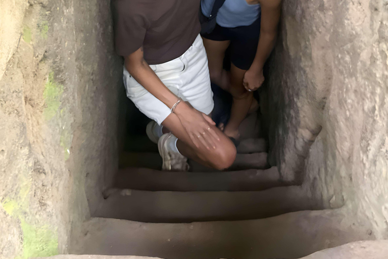 HCMC: Cu Chi Tunnels, Black Virgin Mountain & Cao Dai Temple Cu Chi Tunnels: Half Day Tour by Premium Van max 11