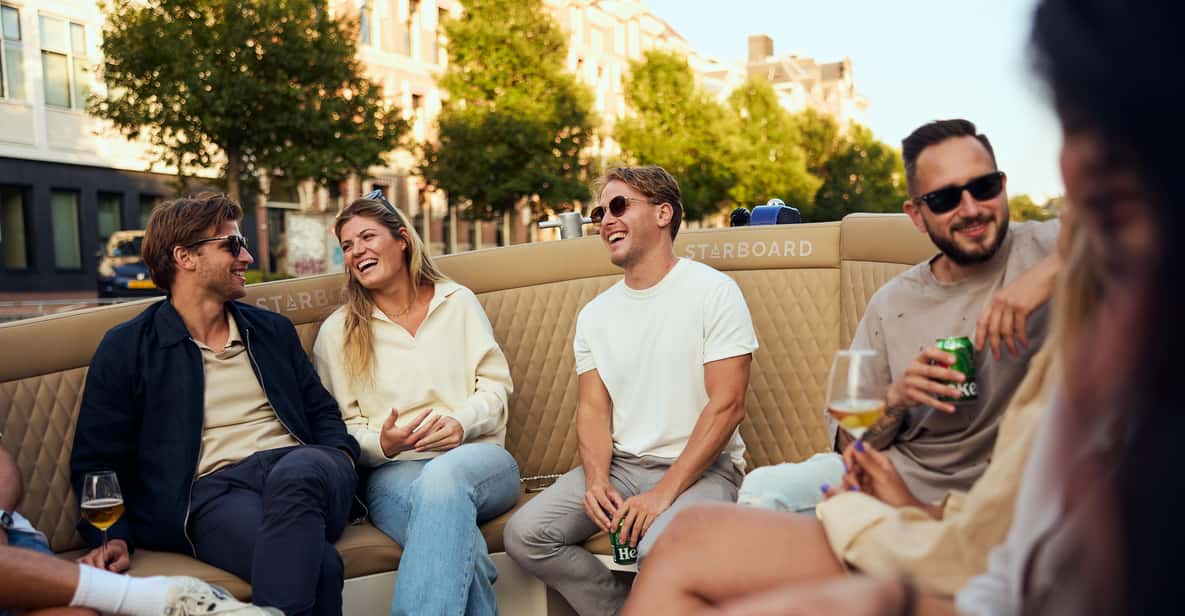 Afbeelding 14 van Amsterdam: grachtenrondvaart met onbeperkt drankjes