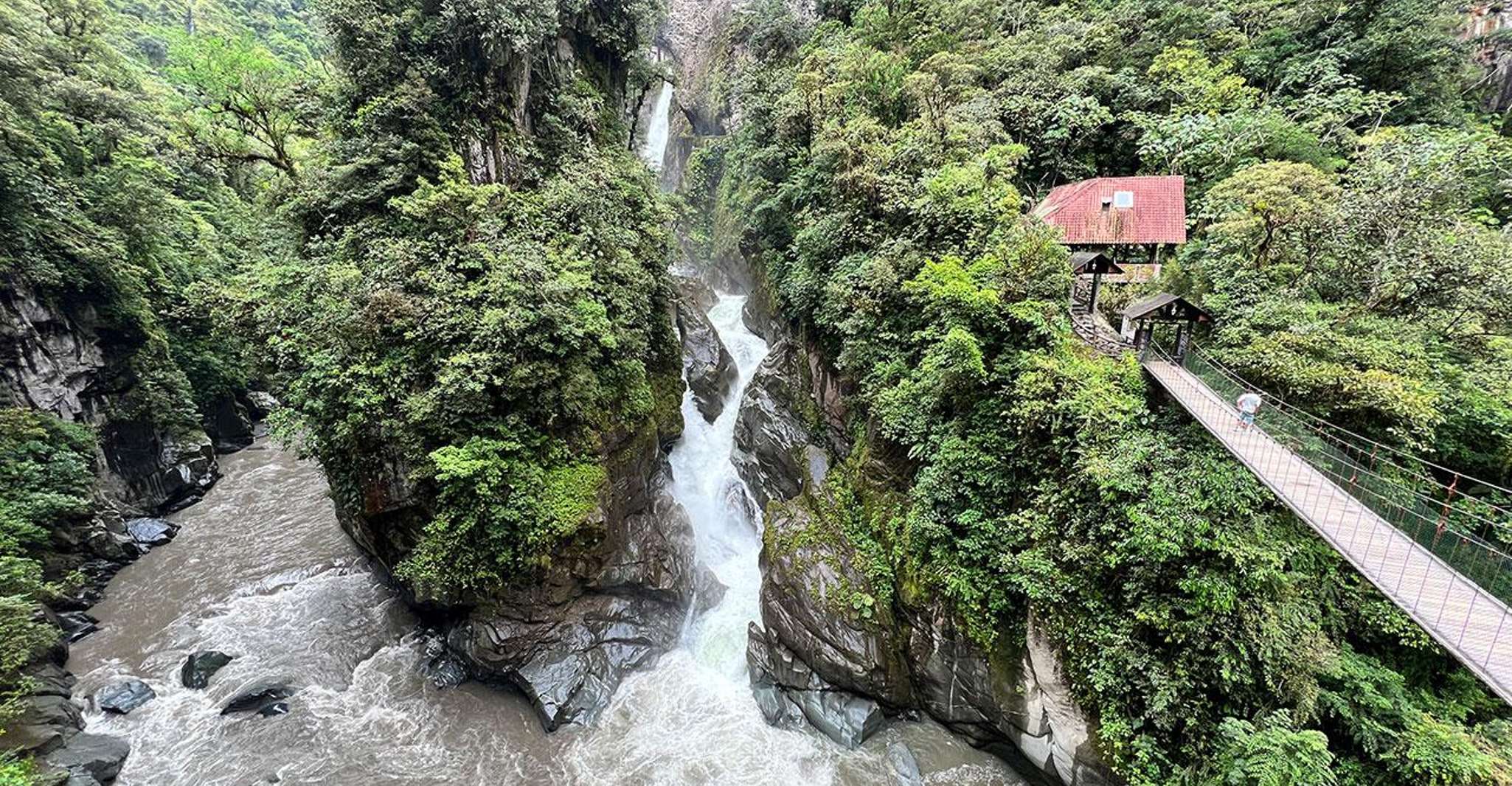 Baños Waterfalls route et célèbre Pailon del Diablo & Déjeuner - Hizvo