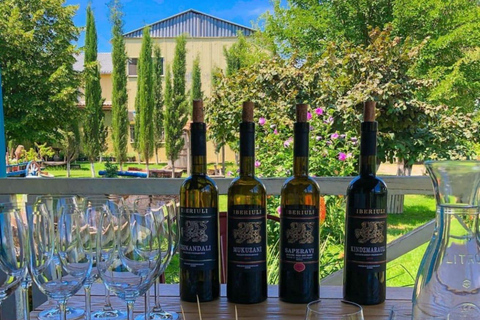 From Tbilisi: Kakheti tasting 8 wine,Sighnaghi Bodbe,Telavi Tbilisi: Kakheti Wine Tour with Churchkhela Masterclass