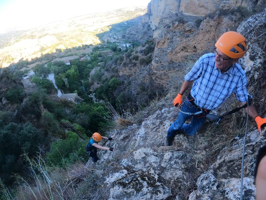 From Ronda Via Ferrata Tajo De Ronda Guided Climbing Getyourguide