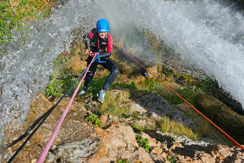 Anna: canyoning em Gorgo de la escalera