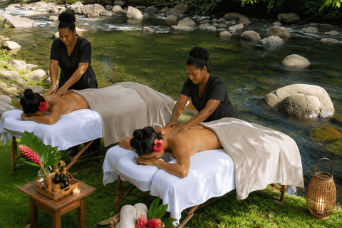 Tropical getaway at the Jardin d'O: Guided visit, Creole brunch, canoeing & massage Tropical getaway at the Jardin d'O Guided visit Creole brunch Canoe & massage