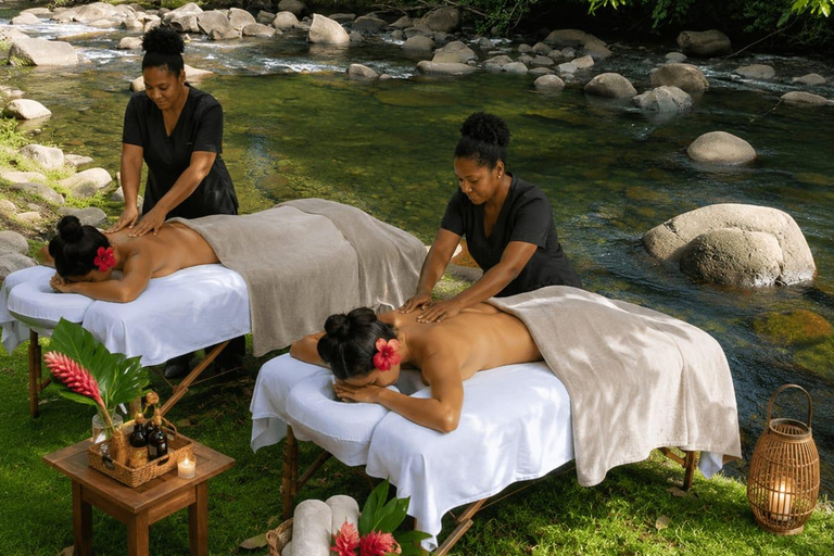 Tropical getaway at the Jardin d'O: Guided visit, Creole brunch, canoeing & massage Tropical getaway at the Jardin d'O Guided visit Creole brunch Canoe & massage