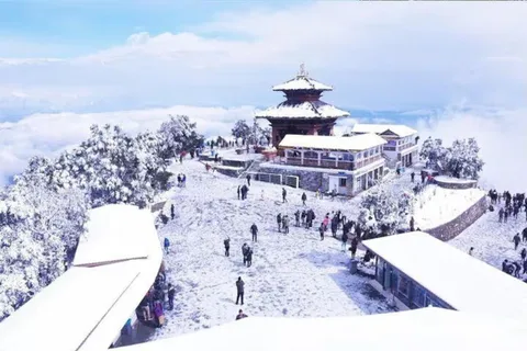 From Kathmandu: Iconic Chandragiri Hill & Monkey Temple Tour