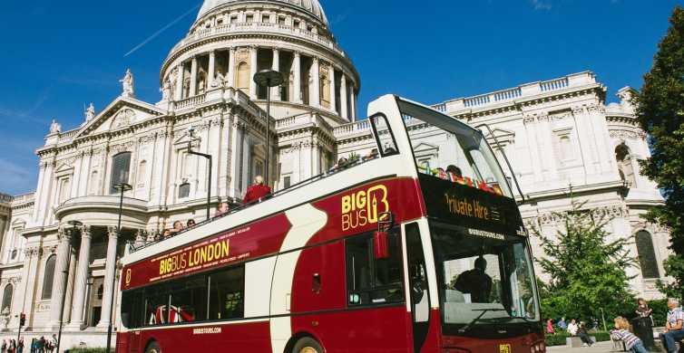 Лондон: екскурсія на великому автобусі та річковий круїз