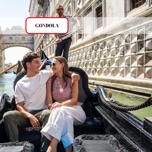 Venice: Crafted Gondola Under Breathtaking Bridge of Sighs™