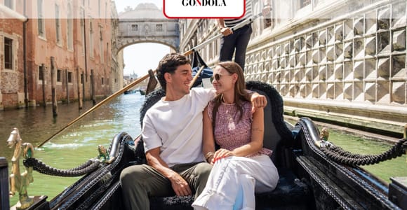 Venice: Crafted Gondola Under Breathtaking Bridge of Sighs™