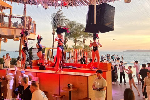 Pattaya: Sina Beach Club Entry Ticket